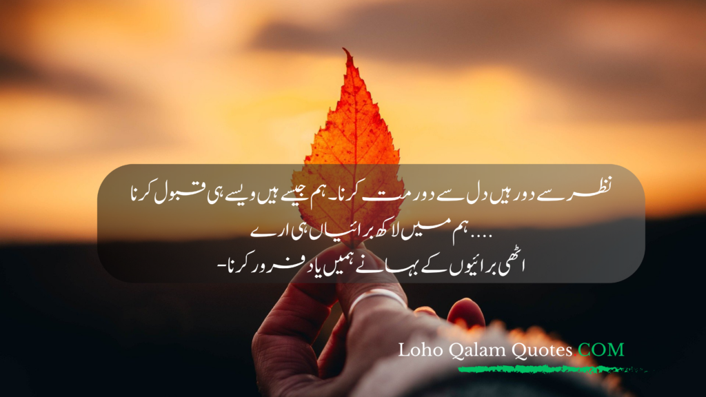 Love poetry in urdu text